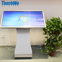 Téléviseur Android tout-en-un tactile IR de 32 pouces, 43 pouces, 49 pouces, 55 pouces, avec processeur CPU Core i3, i5, i7 ou ordinateur