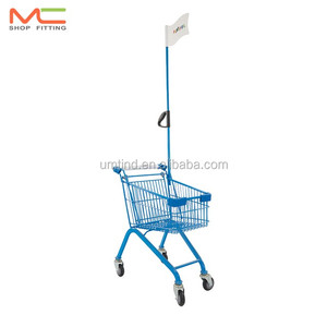 Tienda minorista Carrito de compras para niños Supermercado Mini carrito de alambre Regalo para compradores jóvenes - Product Image 5
