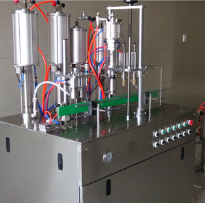 Semi-automatic Aerosol Spray Paint <strong>Can</strong> <strong>Filling</strong> <strong>Machine</strong> - Product Image 2