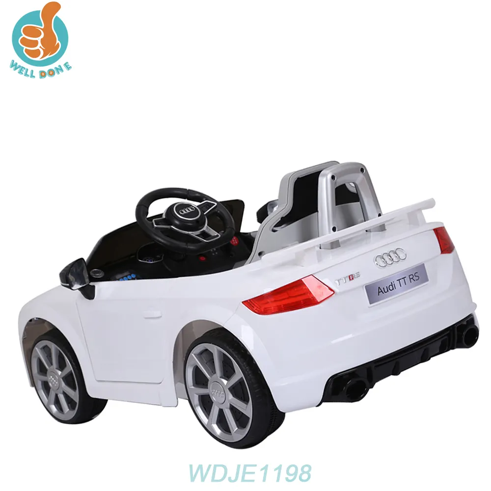 WDJE1198 all'ingrosso Audi 12V Kids Electric Ride On Cars/Kids Car Battery Remote Controller Toy Jeeps