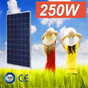 सस्ते कीमत सौर प्रणाली का उपयोग 24v 12v 250w फोटोवोल्टिक सौर पैनलों भी कहा जाता 250wp सौर पीवी मॉड्यूल