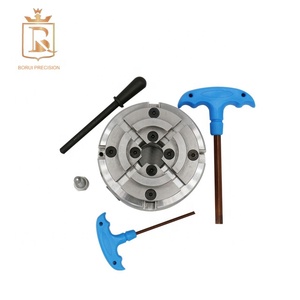 Mandril de torno de desplazamiento para trabajo de madera, KP125, 4 mandíbulas, fácil de operar, 20CrMnTi - Product Image 4