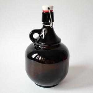 1L 2L Amber Brewing Bottle Swing Top Homemade Beer Bottle Air-tight sealed <strong>Wine</strong> Glass <strong>Container</strong> - Product Image 1