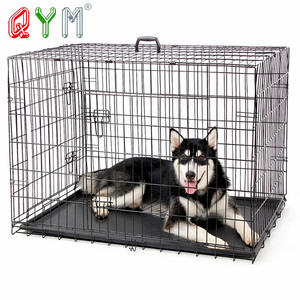 Metal demir evcil hayvan kafesi/kaynaklı tel örgü köpek kafesi/taşıyıcı kedi evcil hayvan kuş kafesi - Product Image 4
