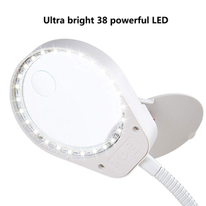 <span class=keywords><strong>Loupe</strong></span> mains libres PDOK avec lumière LED pour point de croix, lecture, couture - Product Image 4