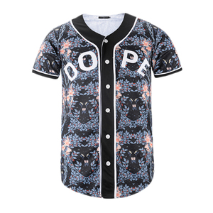 Gros sublimée baseball jersey chemise - Product Image 5