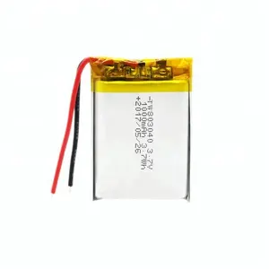 Литий-ионный аккумулятор 3,7 v 1500mah 803040, прямоугольная литий-ионная батарея, литий-полимерная батарея