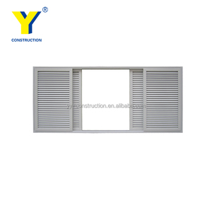 Louvered porte francesi/alluminio otturatore/persiane fisso louvered porta esterno louvered porta - Product Image 4