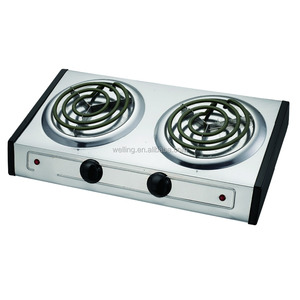 Kompor Listrik Kompor Listrik, Kompor Listrik Elektrik, Tabung Spiral, Koil Pembakar Ganda, Piring Panas - Product Image 1