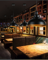 Simig éclairage Loft industriel rétro antique en métal restaurant bar café boutique pendentif lumière lustre