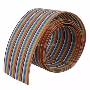 1 M LONG 2 ''largeur 40pin coloré fexible plat rabbion câble - Product Image 1