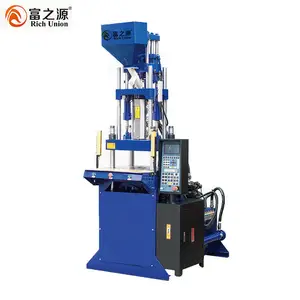 Semi auto vertical type moulding 50ton string seal hang tag plastic injection molding machine plastic making machine