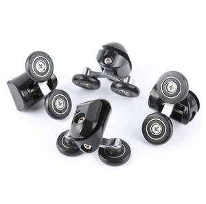 Rolamentos Duplos para Cabine de Chuveiro, 4 Peças, Rodas de <span class=keywords><strong>Pulley</strong></span> para Acessórios de Porta de Chuveiro - Product Image 6