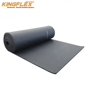 boiler insulation material 25mm black foam rubber sheets