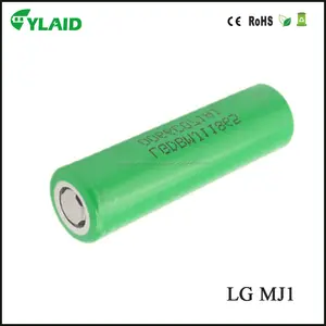 18650 3500мАч LG INR18650MJ1 3,6В 10А незащищенный Li-Ion аккумулятор высокой мощности