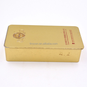 Caja de hojalata <span class=keywords><strong>rectangular</strong></span> para productos de salud, tapa deslizante grande - Product Image 2