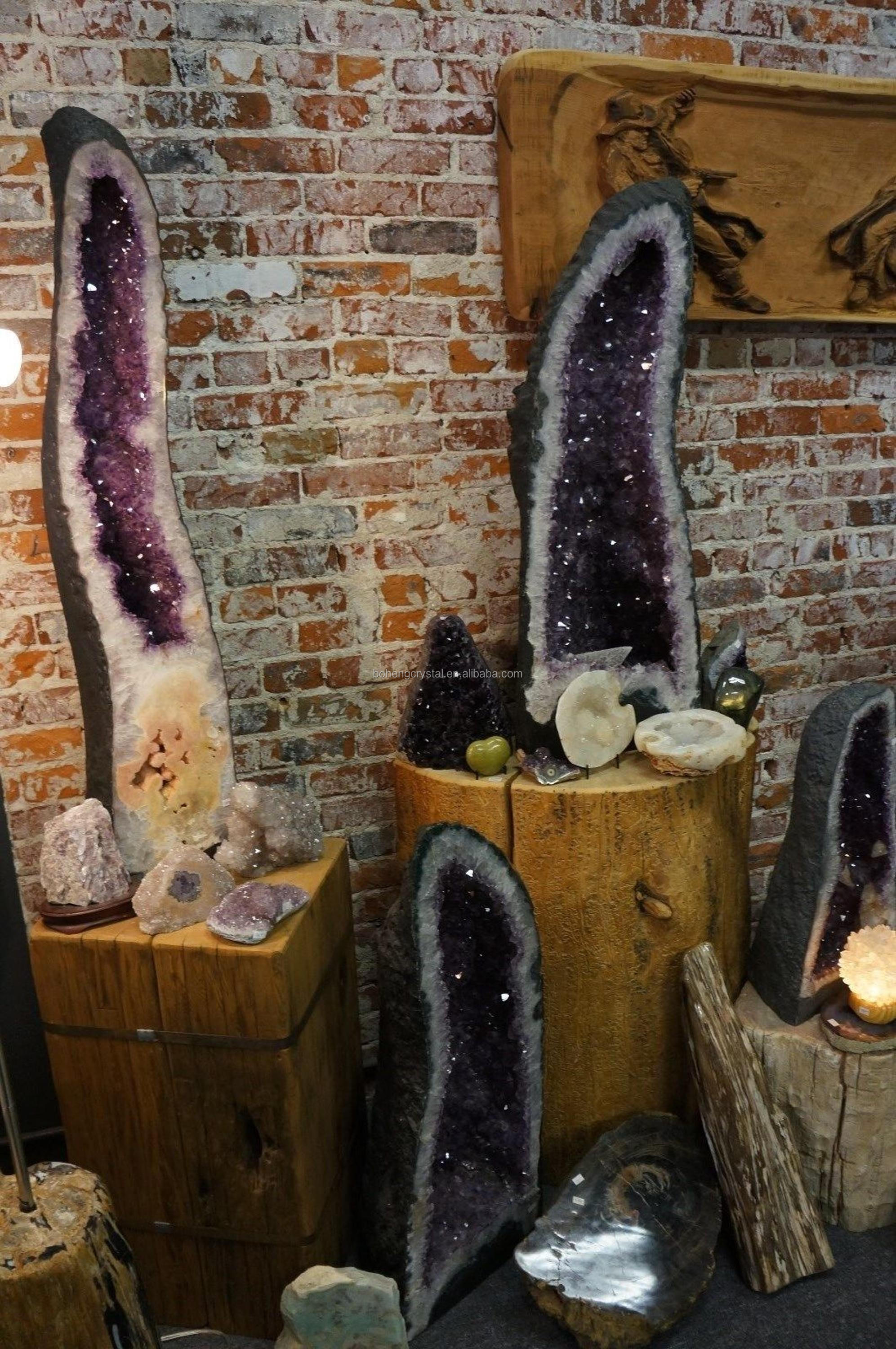 large amethyst geode