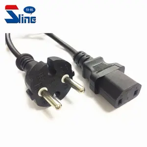 CEE7/17 Europa 2 pin stromkabel stecker nach IEC 320 C17 weibliche netz kabel 16A 250 V