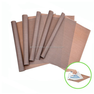 Tấm Lót Lò Nướng Tái Sử Dụng Màu Nâu Tấm Chống Dính Tấm Vải Sợi Thủy Tinh PTFE Tấm Truyền Nhiệt - Product Image 2