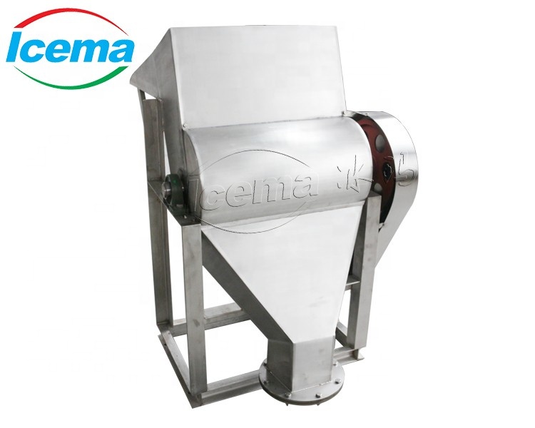 440V 9T/H Ice Crusher Machine Stainless Steel Commercial