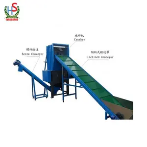 Cheap automatic new technology recycling pe pp pvc pet bottle waste plastic crusher