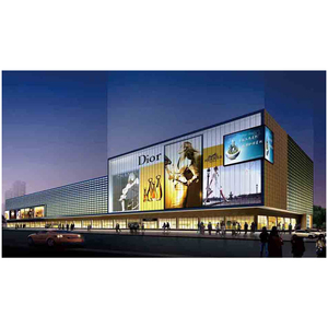 Ngoài trời độ sáng cao P16 P31 phương tiện truyền thông mặt tiền <span class=keywords><strong>LED</strong></span> bức tường <span class=keywords><strong>Video</strong></span> cho xây dựng siêu ánh sáng <span class=keywords><strong>LED</strong></span> <span class=keywords><strong>Curtain</strong></span> hiển thị - Product Image 2