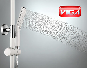 Colonna doccia con rubinetto da bagno in ottone bianco fornito dal produttore con <span class=keywords><strong>soffione</strong></span> doccia <span class=keywords><strong>per</strong></span> doccia - Product Image 6
