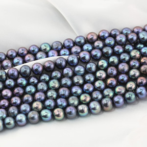 FEIRUN al por mayor venta caliente 10-11mm ronda blanco Natural de agua dulce decoración Strand PERLA para collar perlas sueltas mejor <span class=keywords><strong>Gif</strong></span> - Product Image 3
