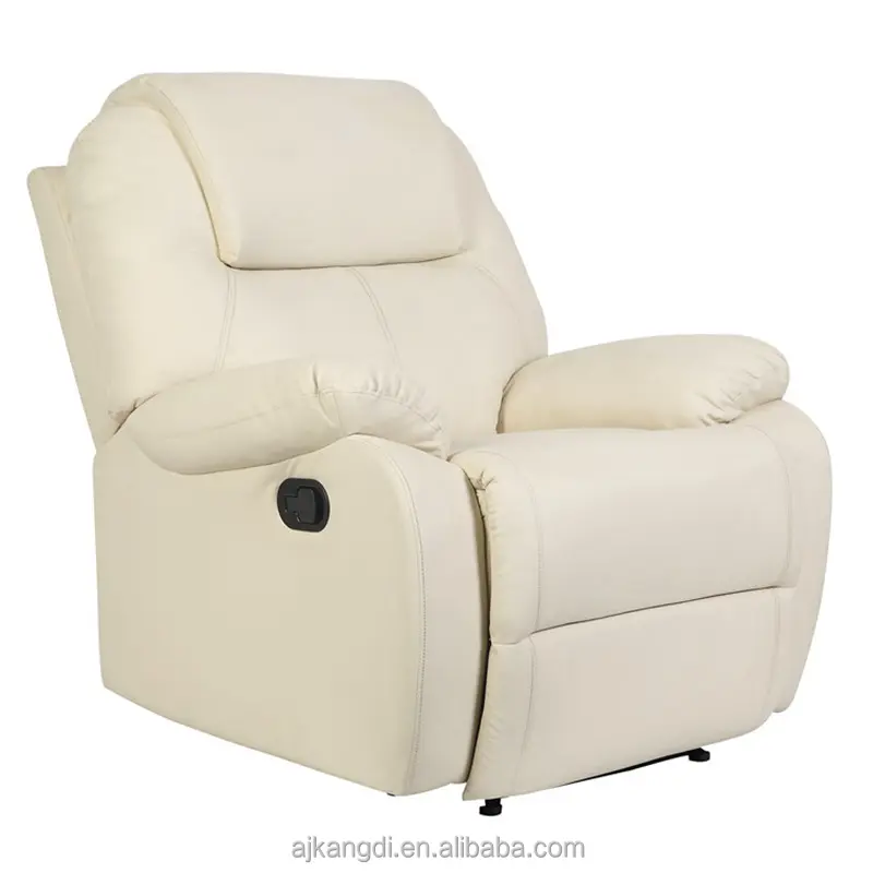 Lazyboy-silla reclinable eléctrica de cuero genuino, sillón reclinable europeo de la India