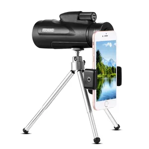 TOCHUNG monoküler 12x50, Hd dijital geniş açı avcılık için görüş monoküler, monoküler kapsam kompakt monoscope + tripod