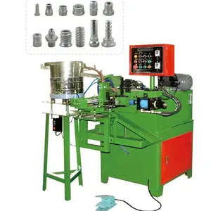 Máquina de rolamento de rosca automática três eixos