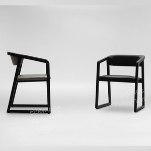 A mediados del siglo antiguo sillón de estilo PU material <span class=keywords><strong>pc</strong></span> silla - Product Image 3