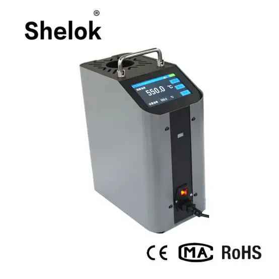 Cheap Cem 600 C High Performance Smart Touch Screen Et2501 -30 Sika Tp-17 portable 650M Bath Dry Block Temperature Calibratorr