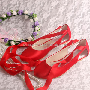 <span class=keywords><strong>Ballerine</strong></span> Bianche in Raso <span class=keywords><strong>con</strong></span> Lacci e Nastro per Sposa - Product Image 4
