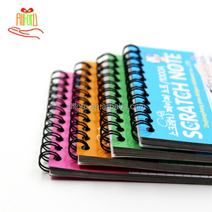 Carnet de <span class=keywords><strong>dessin</strong></span> magique, cadeau original, carnet d'école, carnet à gratter DIY - Product Image 5