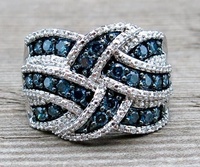 Yanhui — bagues en argent avec pierre bleue pour femmes, bijoux, bagues de fiançailles et de mariage, nouvelle collection
