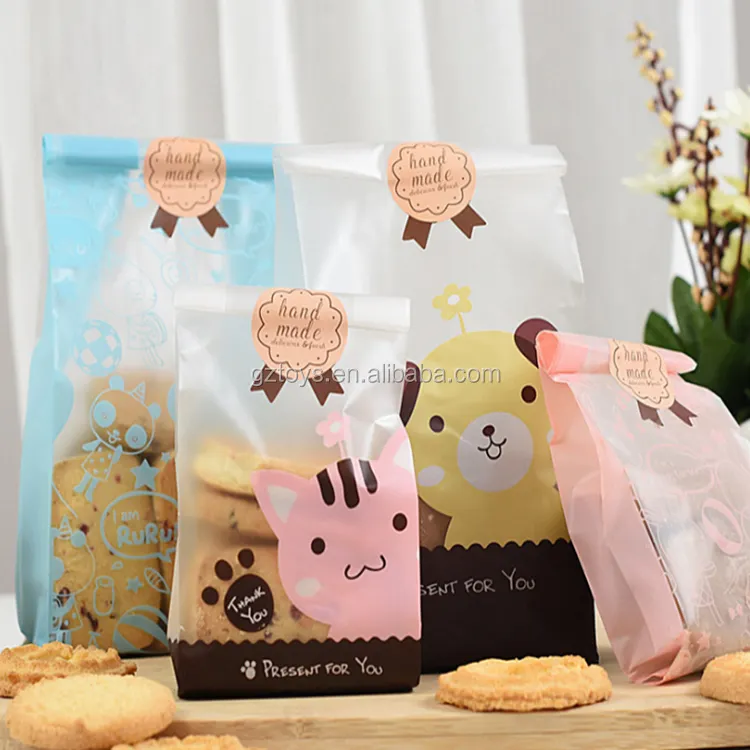 Cookie Soap YD YD XINHUA Self Adhesive Clear Cookie Bags 200 Pcs Clear Cookie Bags Party Favor Bag White Polka Dot Chocolate Candy Bags OPP Plastic Bag for Bakery Candy 