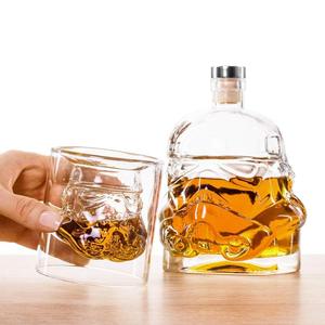 Casque créatif Transparent de 650ml, 1 pièce, résistant à la chaleur, <span class=keywords><strong>Storm</strong></span> Trooper, réveille Wars, carafe pour le Whisky, bière, cognac liqueur - Product Image 3