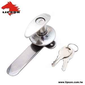 Cerradura de Leva Sellada con Llave de Cuarto de Vuelta y Agarre Fijo de Acero Inoxidable 316 L BL-2119-1-K - Product Image 4