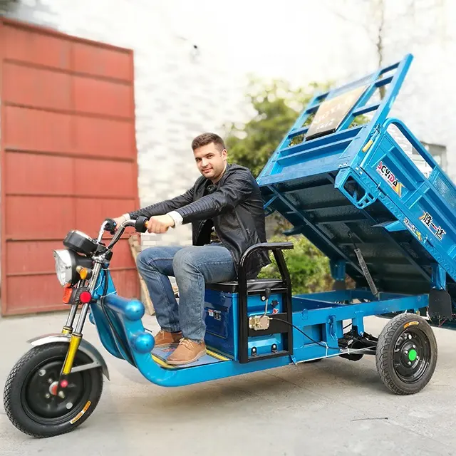 Tricycle cargo chinois de haute qualité, moto électrique à trois roues, CE, Chine