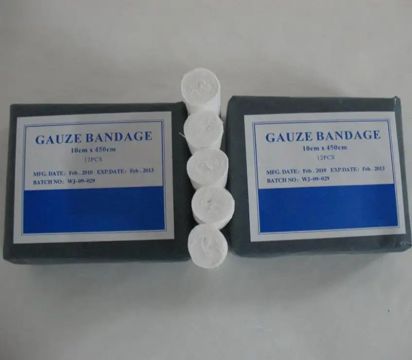 Medical cotton gauze bandage