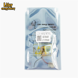 Li-polímero polymer battery <span class=keywords><strong>3</strong></span>,7 V Lipo battery 301420 mah lithium ion battery for the light Solar smart wear - Product Image 2