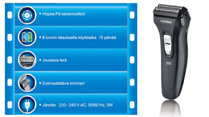 Afeitadora Eléctrica Recargable y Lavable de la <span class=keywords><strong>Mejor</strong></span> Calidad para <span class=keywords><strong>Hombre</strong></span> - Product Image 4