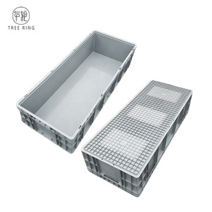 1200*500*280mm EU Standard Plastic Euro Stacking Containers Moving Storage Box For Semi-automated