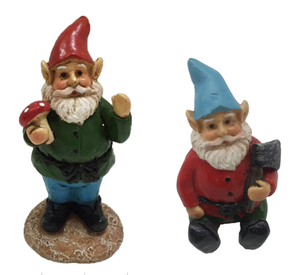 Pequeño de hadas miniatura gnomos pueblo jardín Mini Gnome estatuilla - Product Image 1