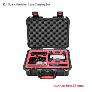 Hardshell carrying Caja impermeable para DJI chispa drone casesack diseñado estuche de viaje