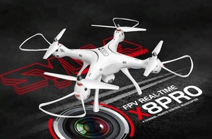 SYMA X8PRO 2,4G Professionelle FPV Selfie Drohnen GPS FPV RC Drone mit 480 <span class=keywords><strong>p</strong></span> Kamera - Product Image 2