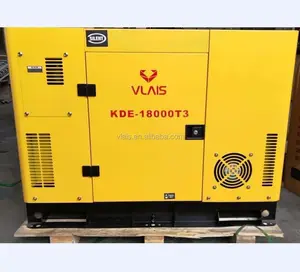 Generator Diesel Pendingin Air Senyap Yang Digunakan Di Rumah 12KW