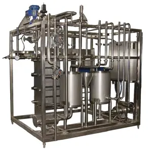 Food Grade Milk HTST Continuous Plate Pasteurizer Unit