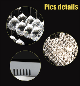 Vendita calda di cristallo perle di luce a soffitto luci <span class=keywords><strong>soggiorno</strong></span> luce moderna del pendente <span class=keywords><strong>per</strong></span> <span class=keywords><strong>mobili</strong></span> <span class=keywords><strong>per</strong></span> la casa NS-120244 - Product Image 3